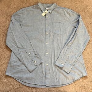 NWT Old Navy‎ Everyday Shirt Slim Fit Men’s Size XL